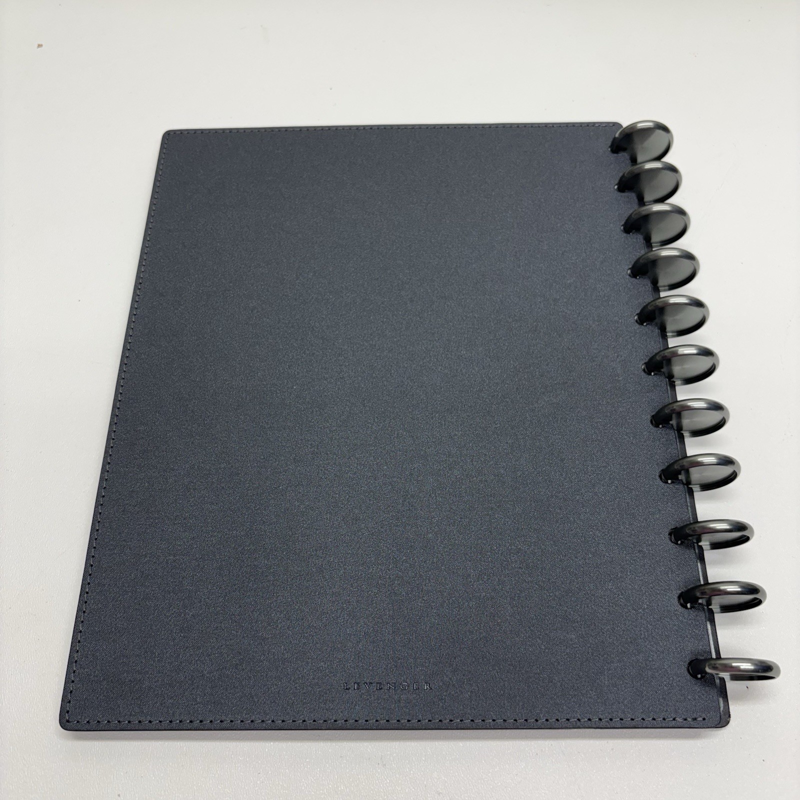 Large Lot of Levenger Leather Folios, Organizers, Notebooks, Circa Discs