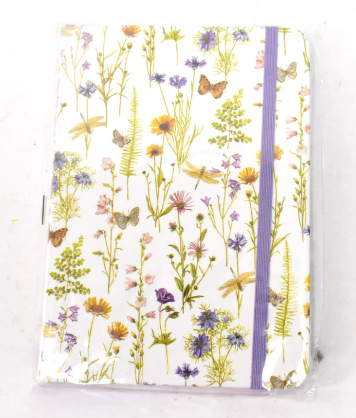 Wildflower Garden Journal Diary Notebook Hardcover Book 5″ x 7″ By Ann Johnston