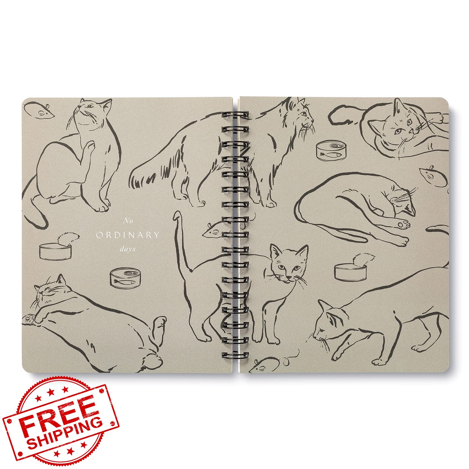 Compendium Wild at Heart Notebook 7×9.25