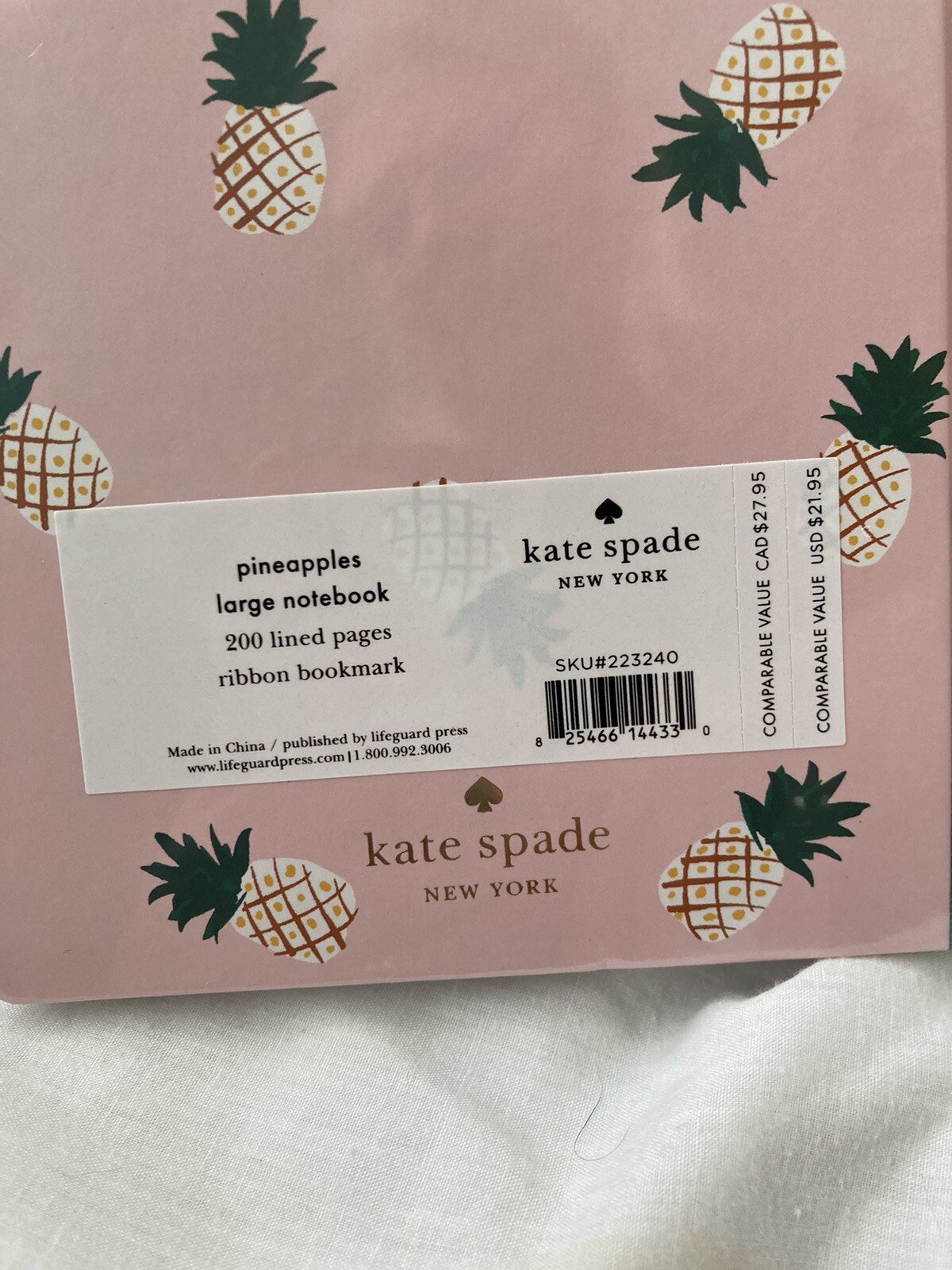 Kate Spade Notebook FREE SHIPPING