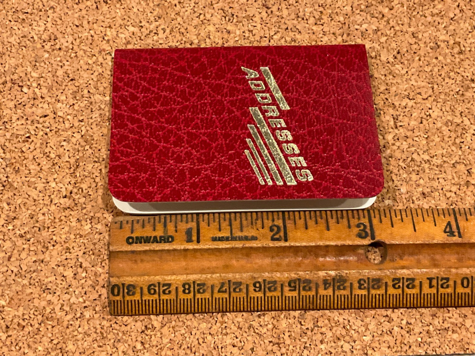True Vintage Address / Phone Number Book A TO Z LISTS 2×3″ MINI Pocket Blank