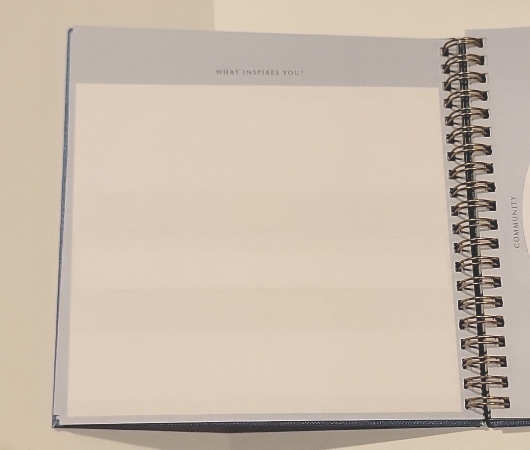 Mind-Matter Goal Achievements-Action-Oriented Journal by Mara Mi Blue Glitter HB