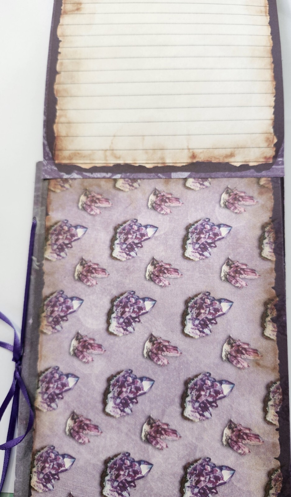 Junk Journal Booklet “MYSTIC 2” Fortune PSYCHIC HANDMADE Cards, Pockets +More!