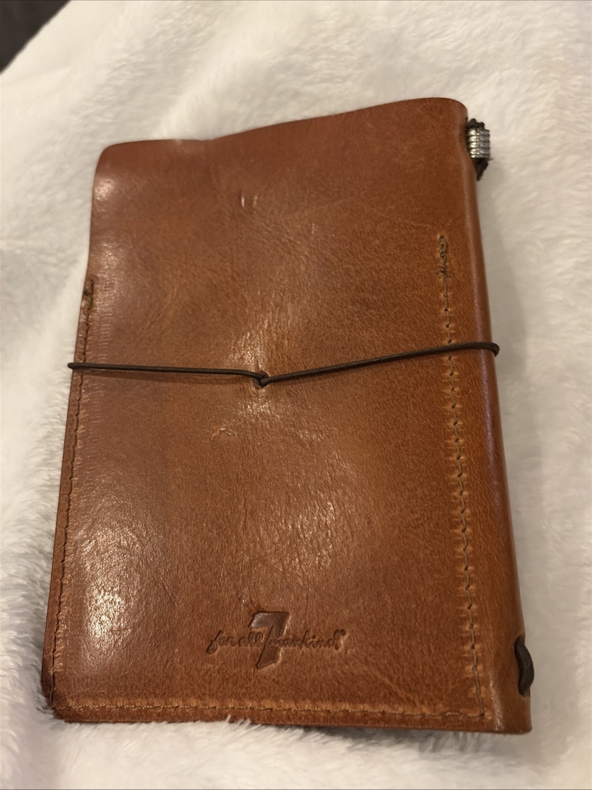 Pocket Notebook Italy Leather Refillable Mini Comp Book -four All Mankind7
