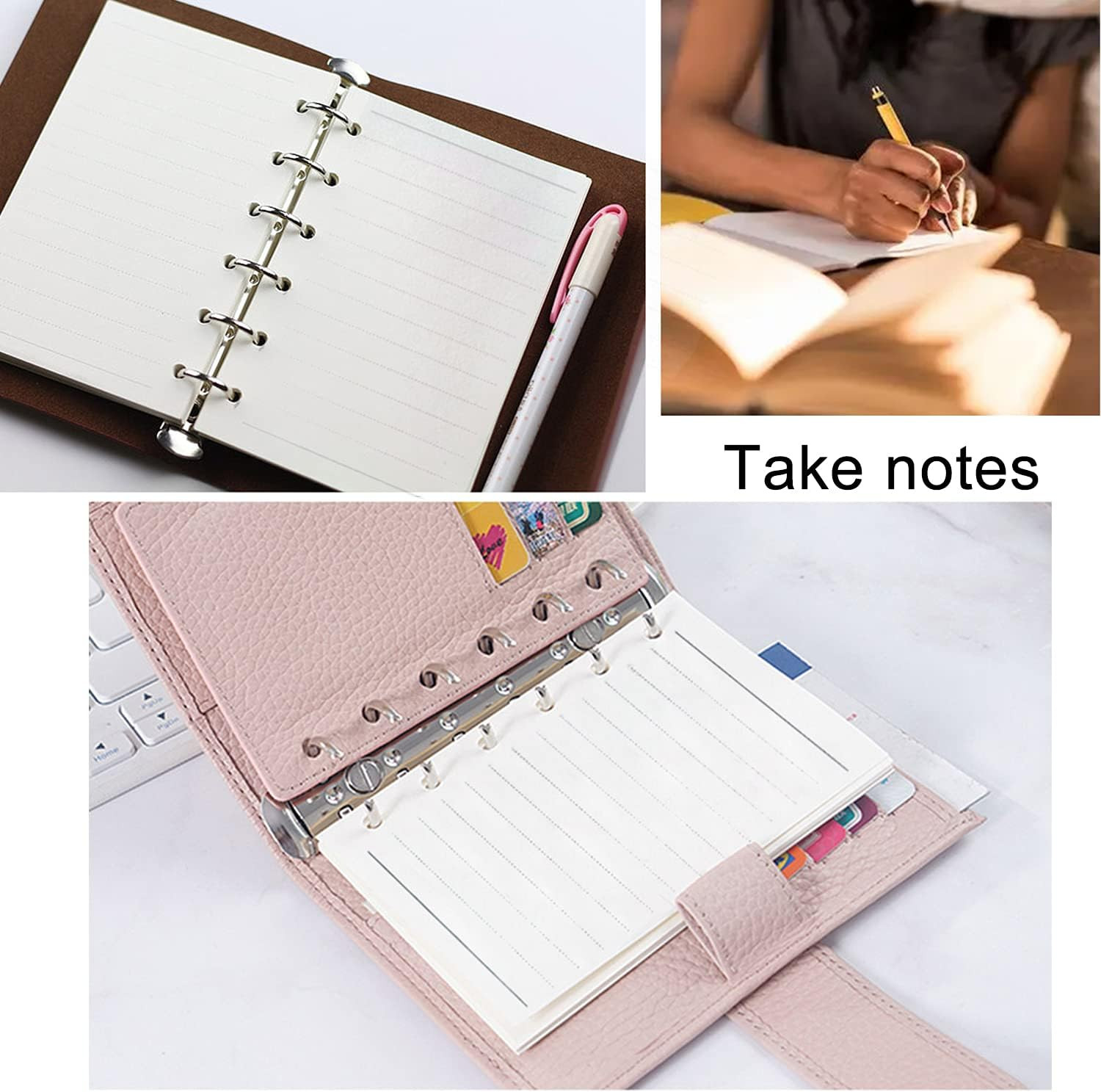 A7 Planner Refill, 3 Pack 135 Sheets/270 Pages, Planner Refill, Writing Paper…