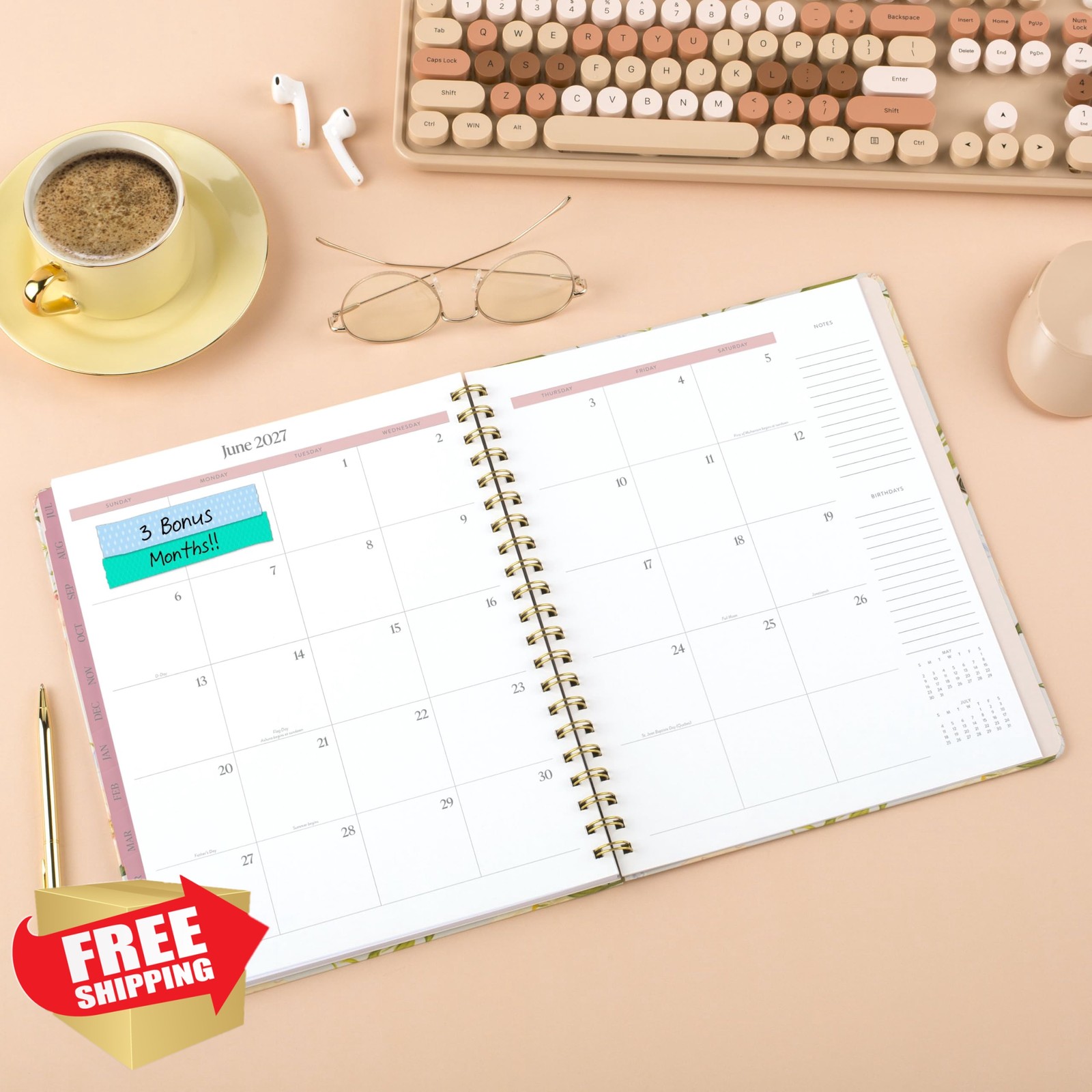 Cambridge Planner 8.5″x11″ Pollinator