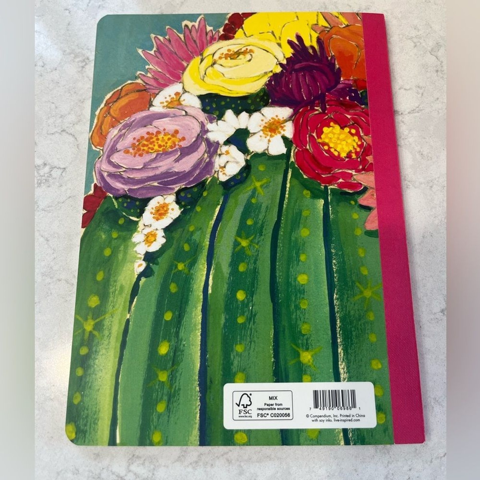 Compendium Cactus & Floral Notebook