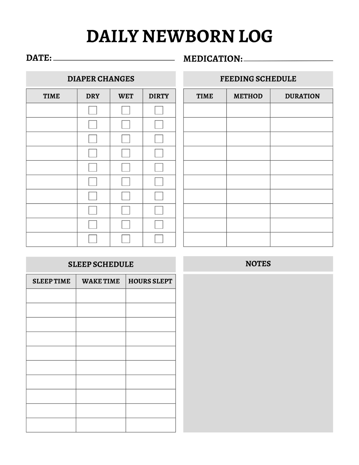 Digital Printable Planner Baby Bundle