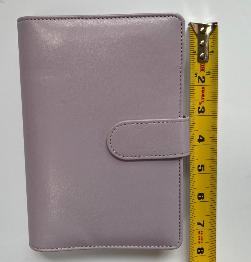 Lavendar budget binder, cash envelope system planner, savings and budget planner