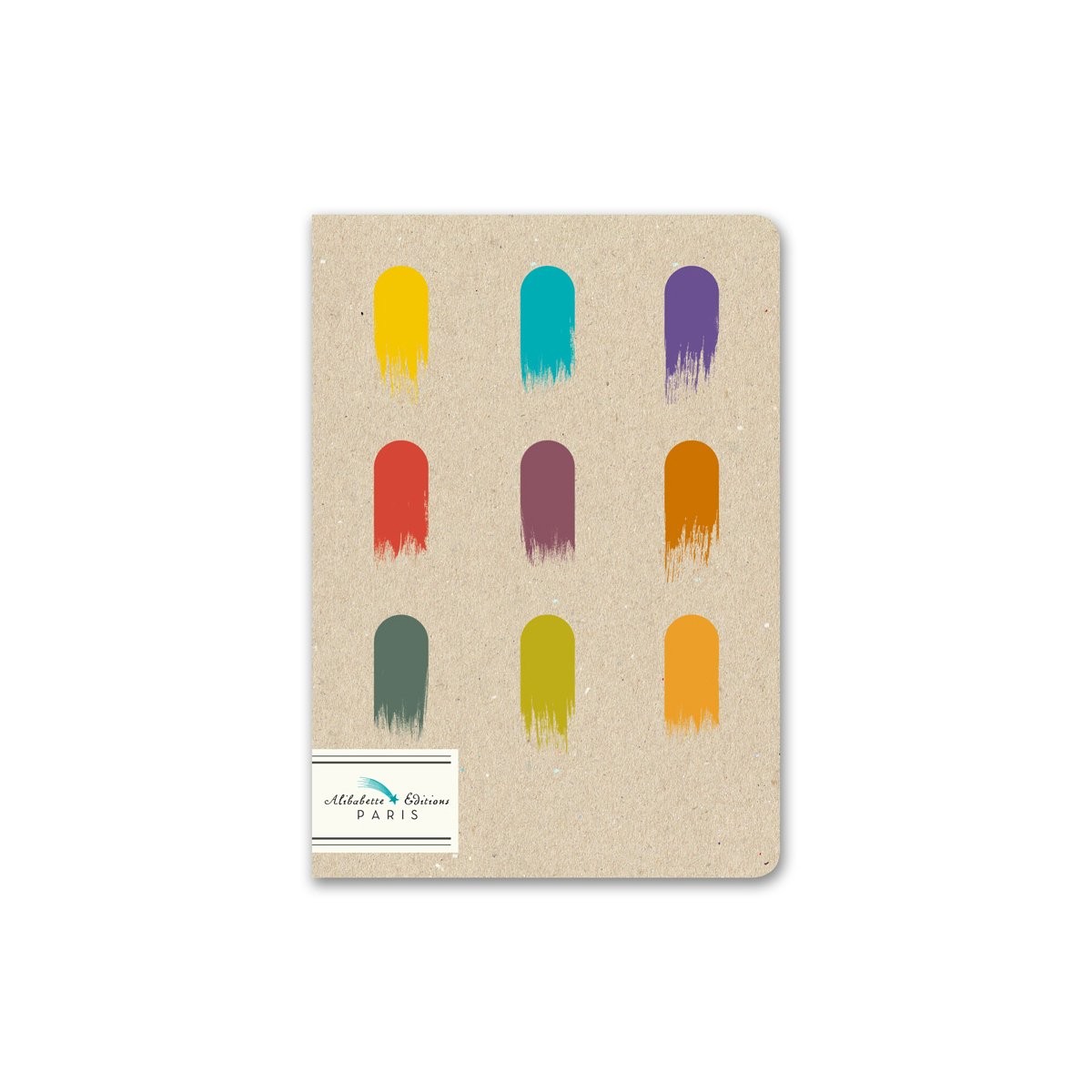 Alibabette Editions Paris Gouaches – Mini Journal – 6.75 x Gouaches,