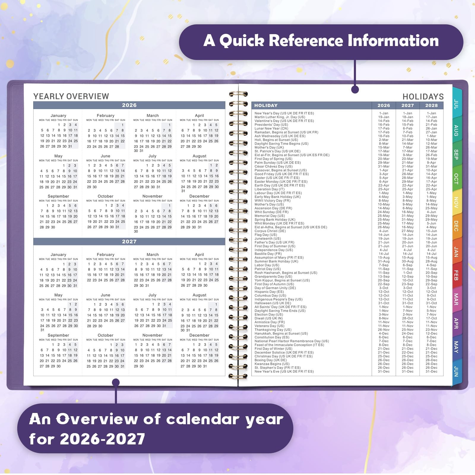 2026-2027 Appointment Book/Planner – Weekly Appointment Book 2026-2027, Jul. 202