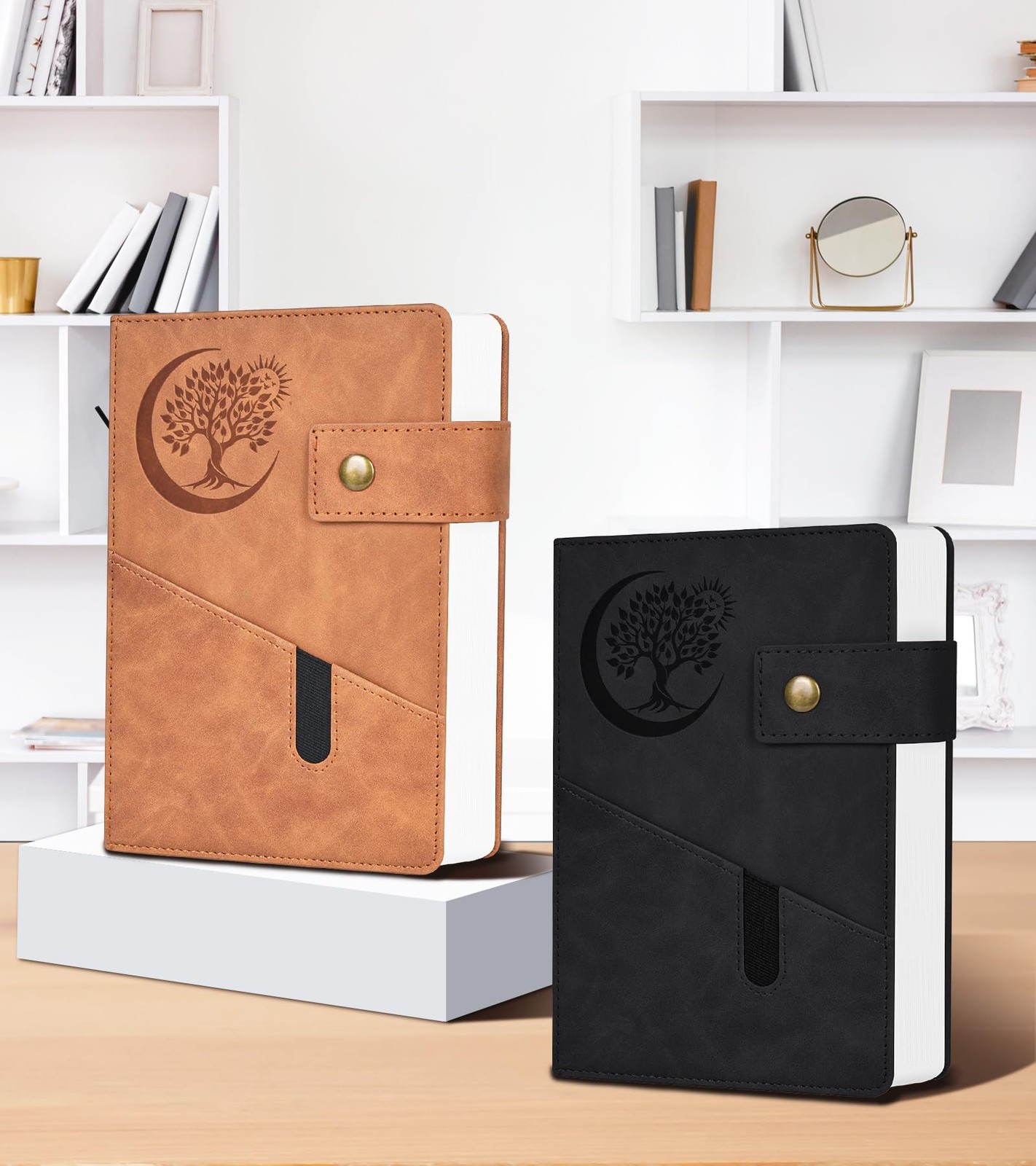 PAIBAS 8.5 x 11 Lined Notebook Journal 366 Pages A4 (8.5″ x 11″), Black