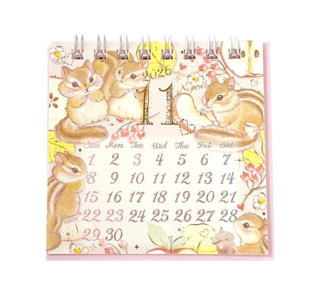 Miki Takei 2026 Desk Calendar Mini CL95696