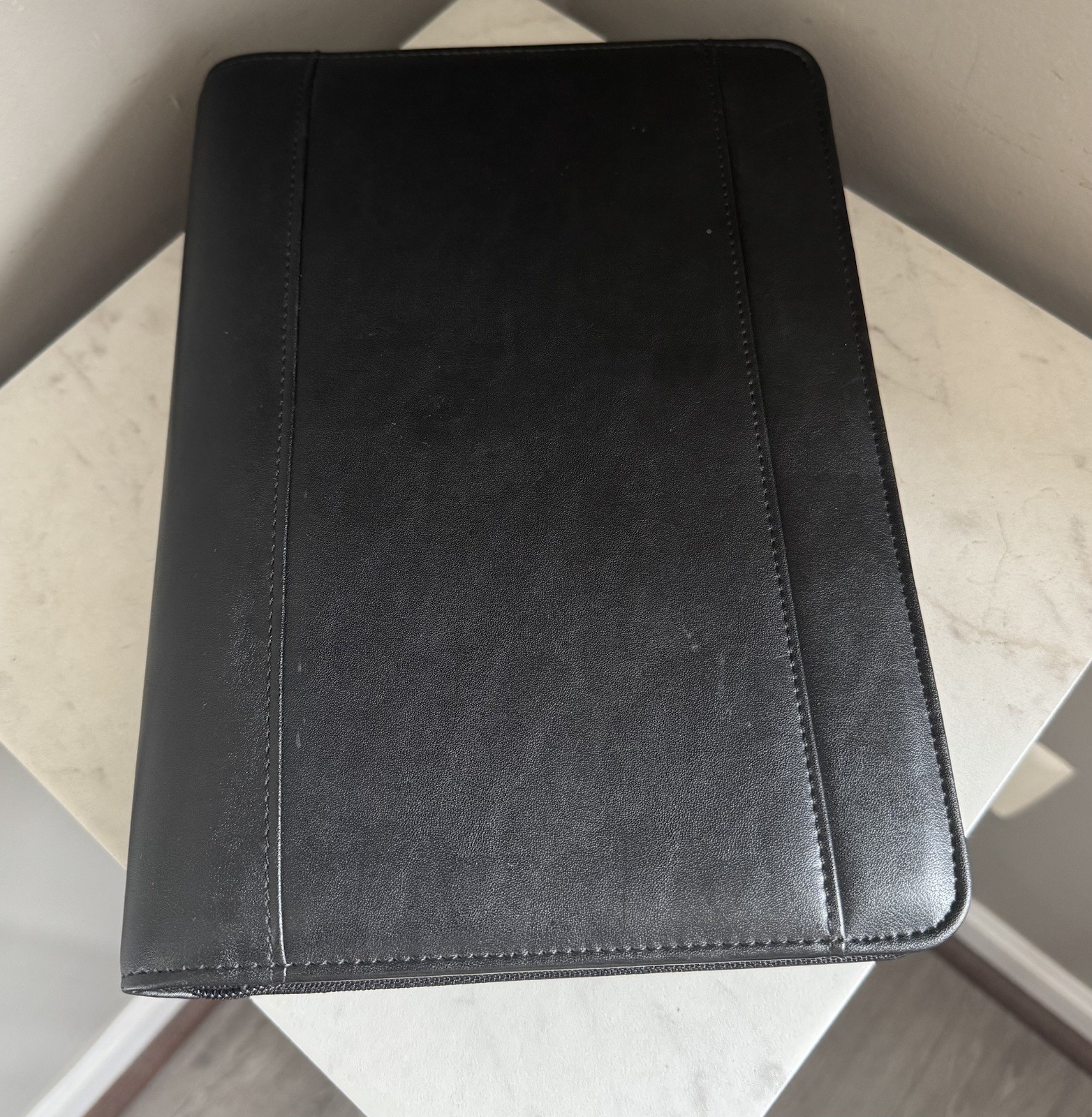 VTG Y2K Franklin Covey 365 Black Planner Zip Around 7 Ring Binder 10.5×8 🔥🔥