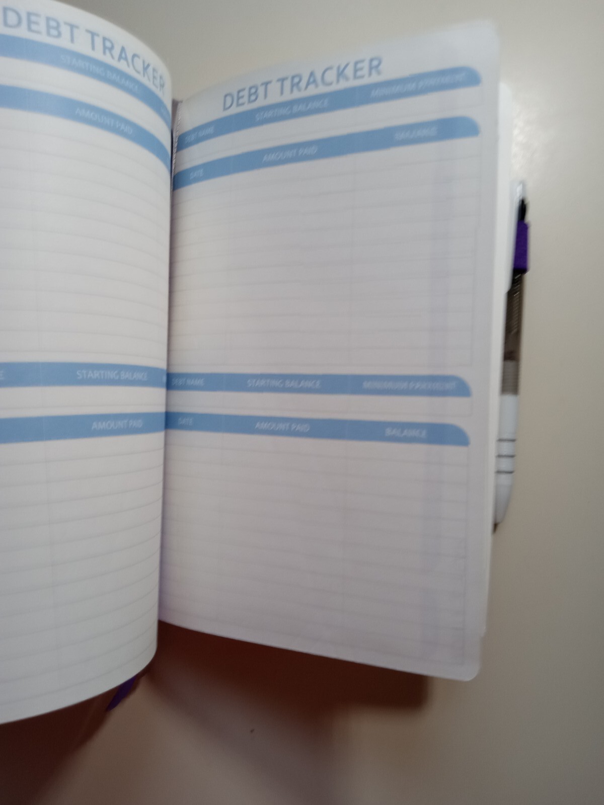 Feels Undated Budget Planner NEW With Pen