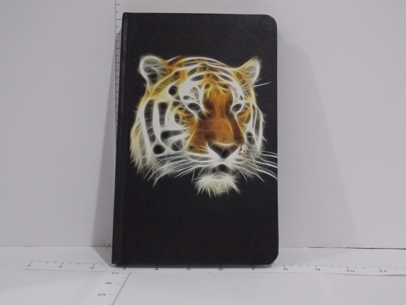 Tiger Design Journal 120 Pages – Lined Notebook with Elastic Band – Used