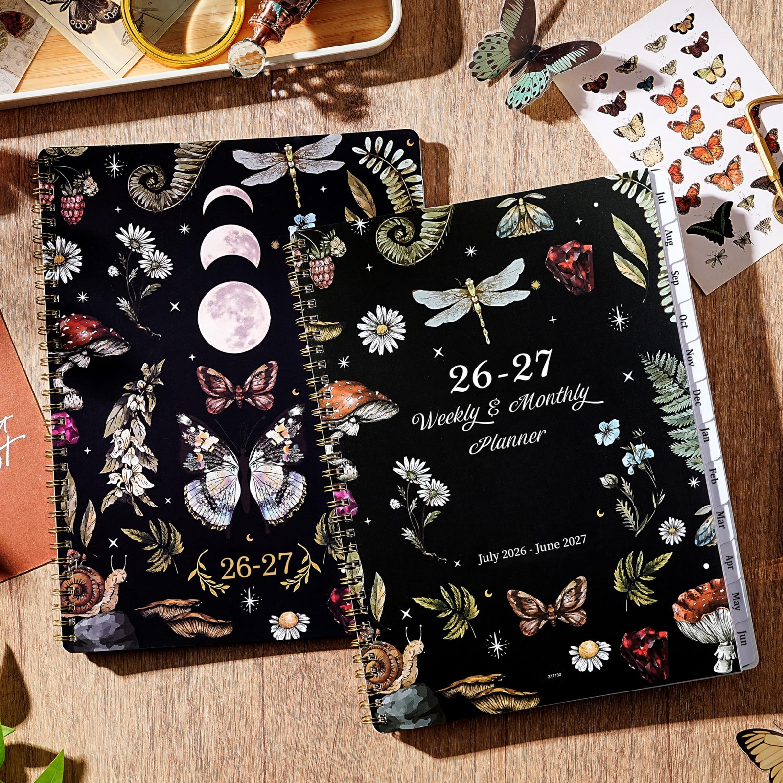 Planner 2026-2027 – July 2026 – June 2027 Planner, 8.5″ x 11″ Letter, black