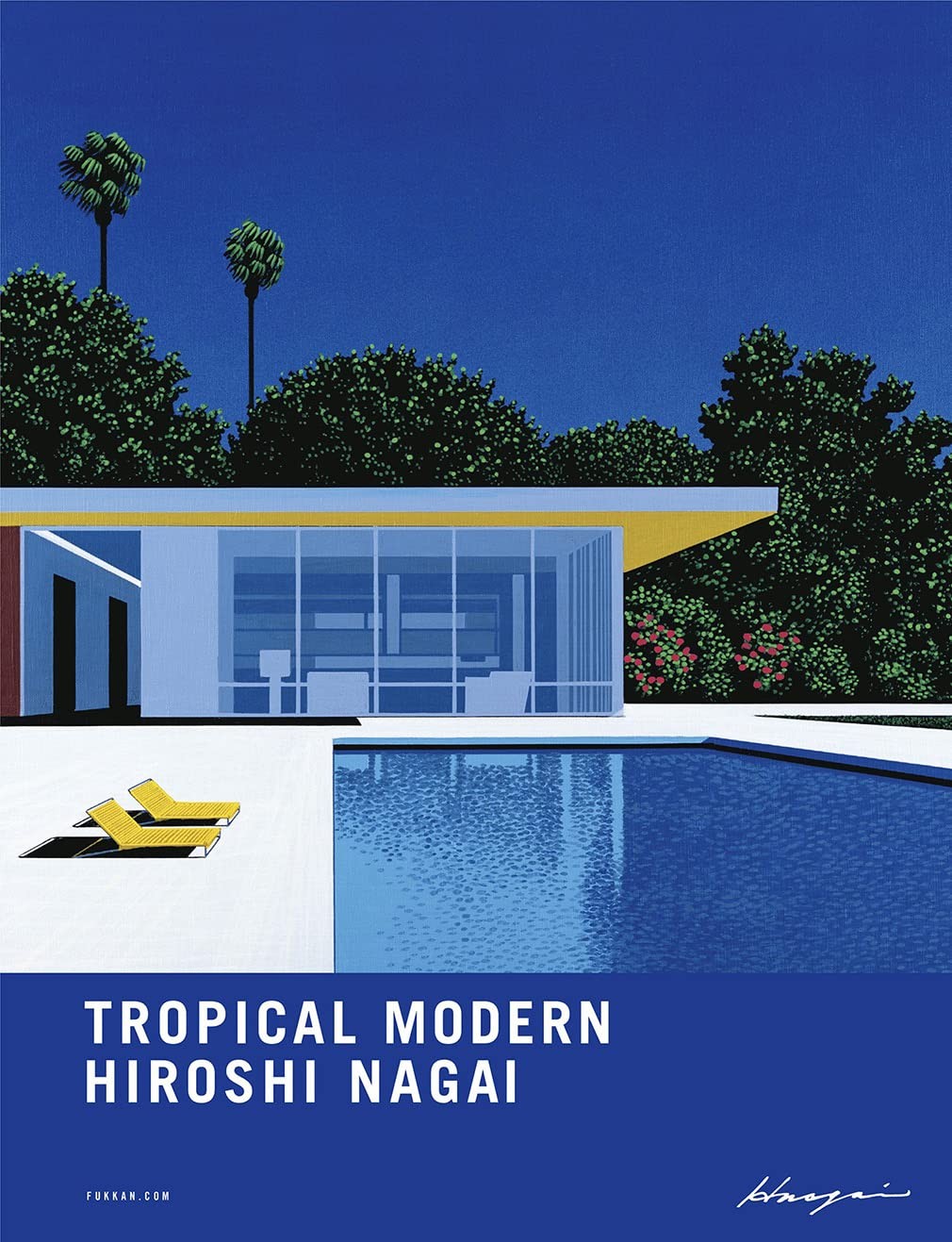 Hiroshi Nagai 2024 Calendar 39×36cm Wall Hanging City Pop NEW F/S