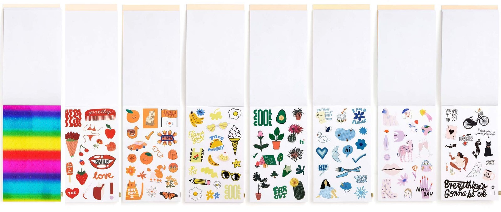 Scrapbooking Stickers, 700+ Adhesive Labels, Planner Kit, Multicolor