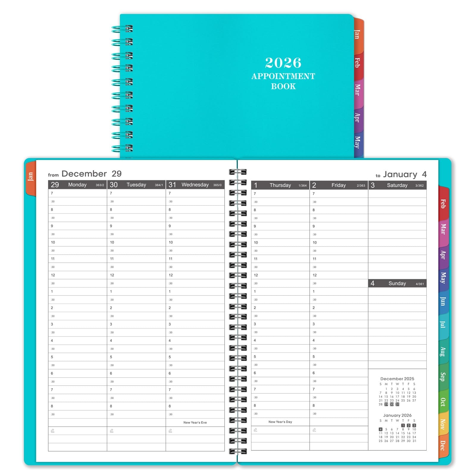 2026 Appointment Book/Planner – Weekly Appointment Book/Planner 2026, January…