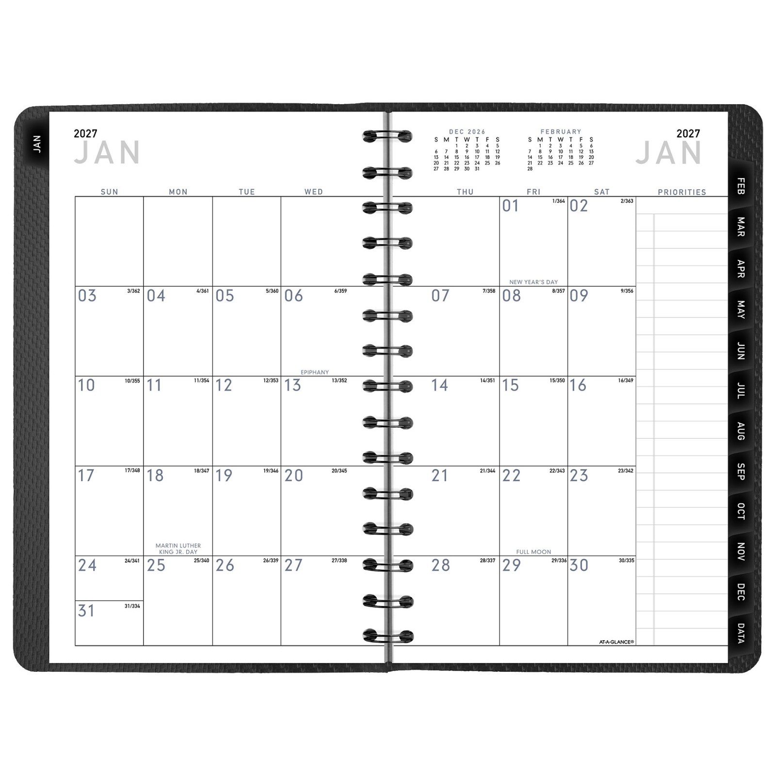 2026 At-A-Glance 70-100X-45 Weekly Monthly Planner, 5 x 8″