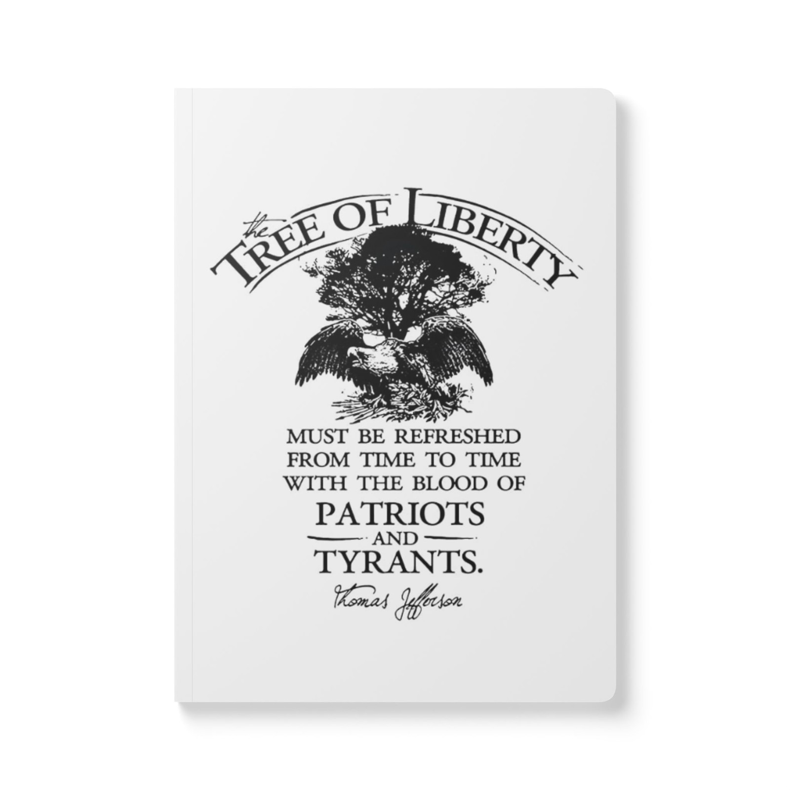 Tree of Liberty Softcover Journal (with Inside Prints)