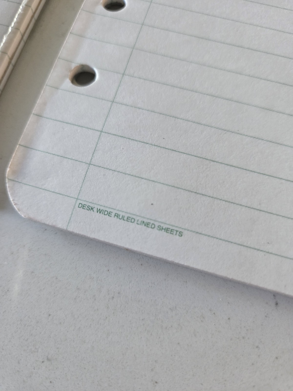 Day-Timer Desk Wide Ruled Lined Note Pages 5 1/2 x 8 1/2 MPN 4207