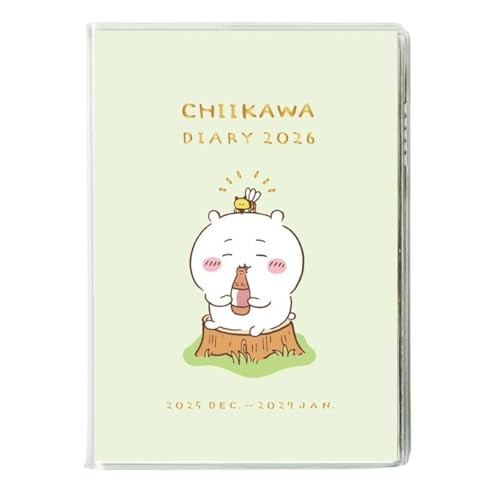 2026 Planner A6 Comic Monthly Diary Chiikawa/Fue