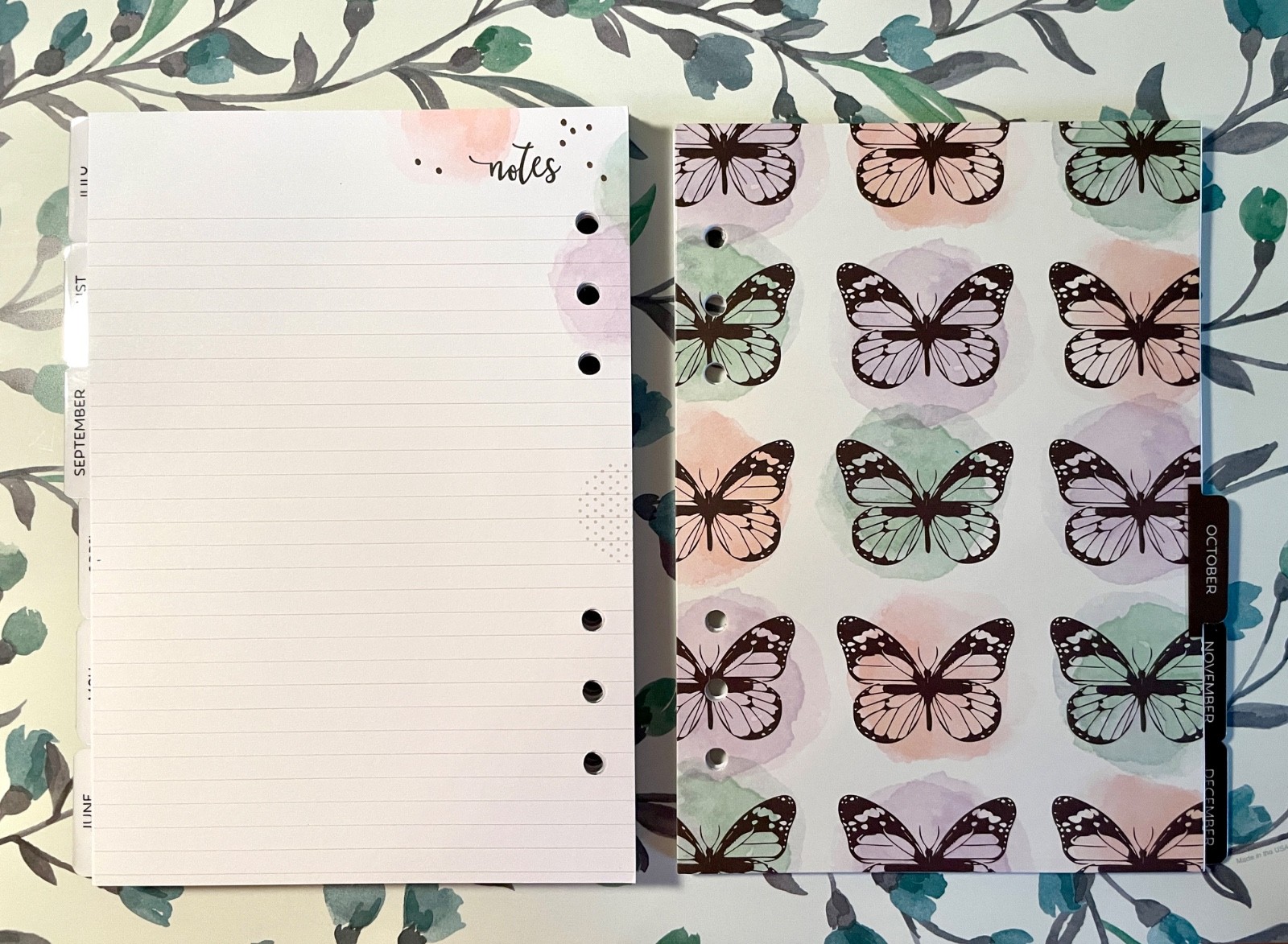Carpe Diem Undated A5 Planner Inserts – Choose Joy