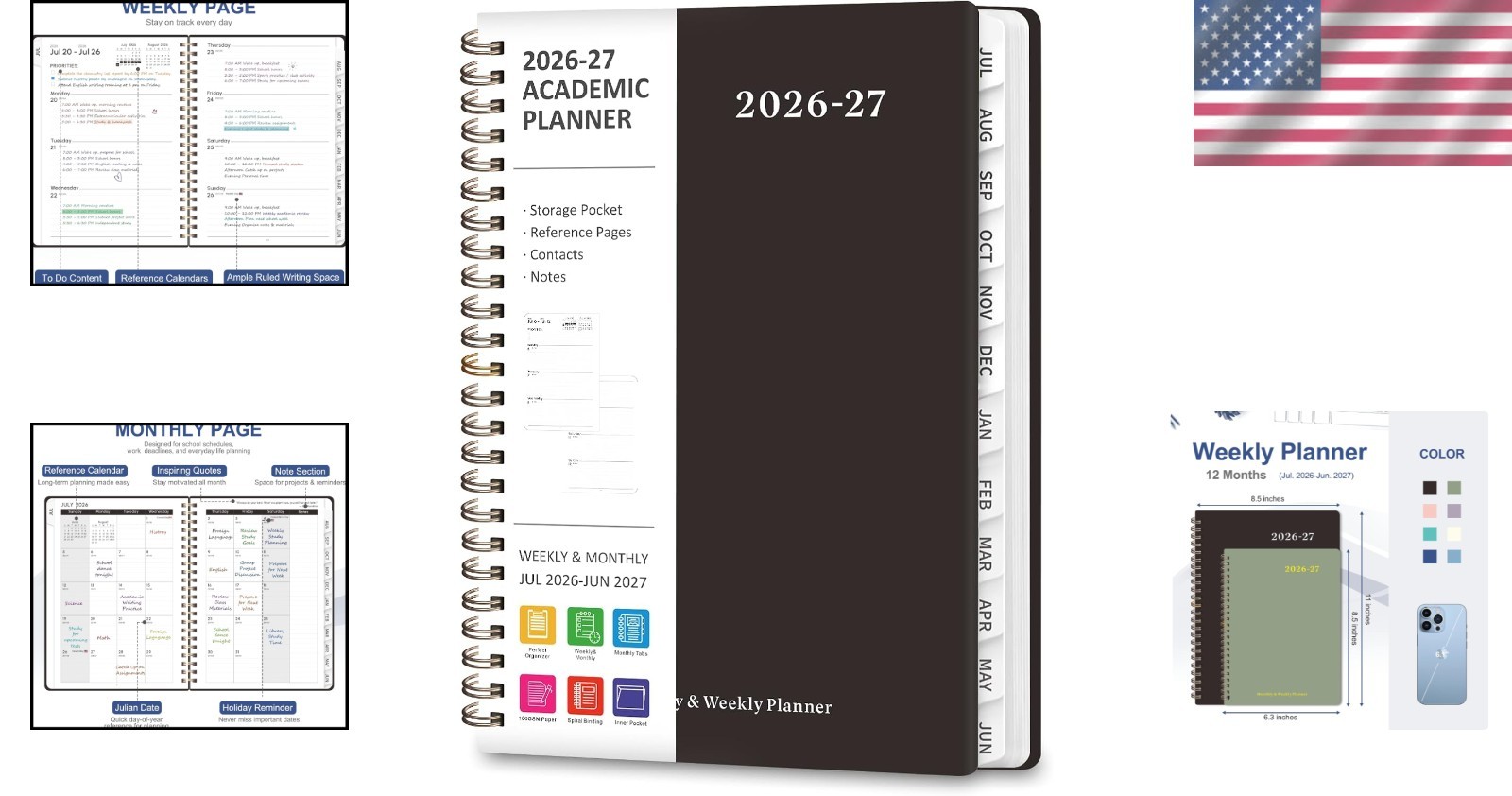 Compact 2026-2027 Academic Calendar – Perfect for Students & Teachers