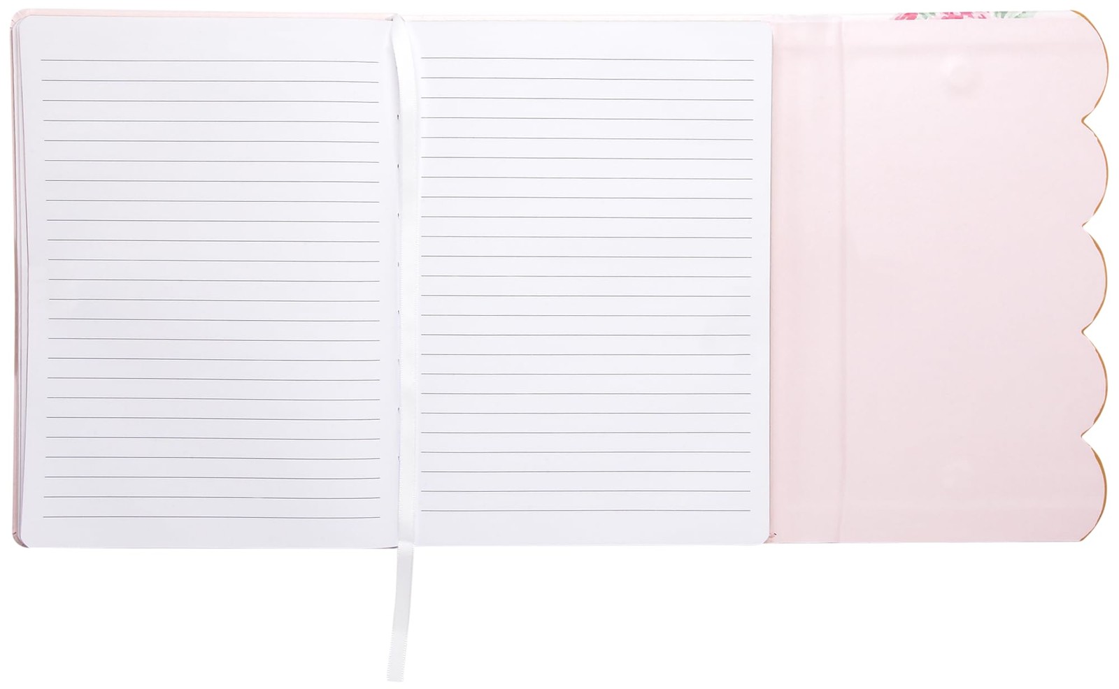 Laura Ashley English Garden Flap Journal – 6×8 Inch Faux Leather 6X8, Pink