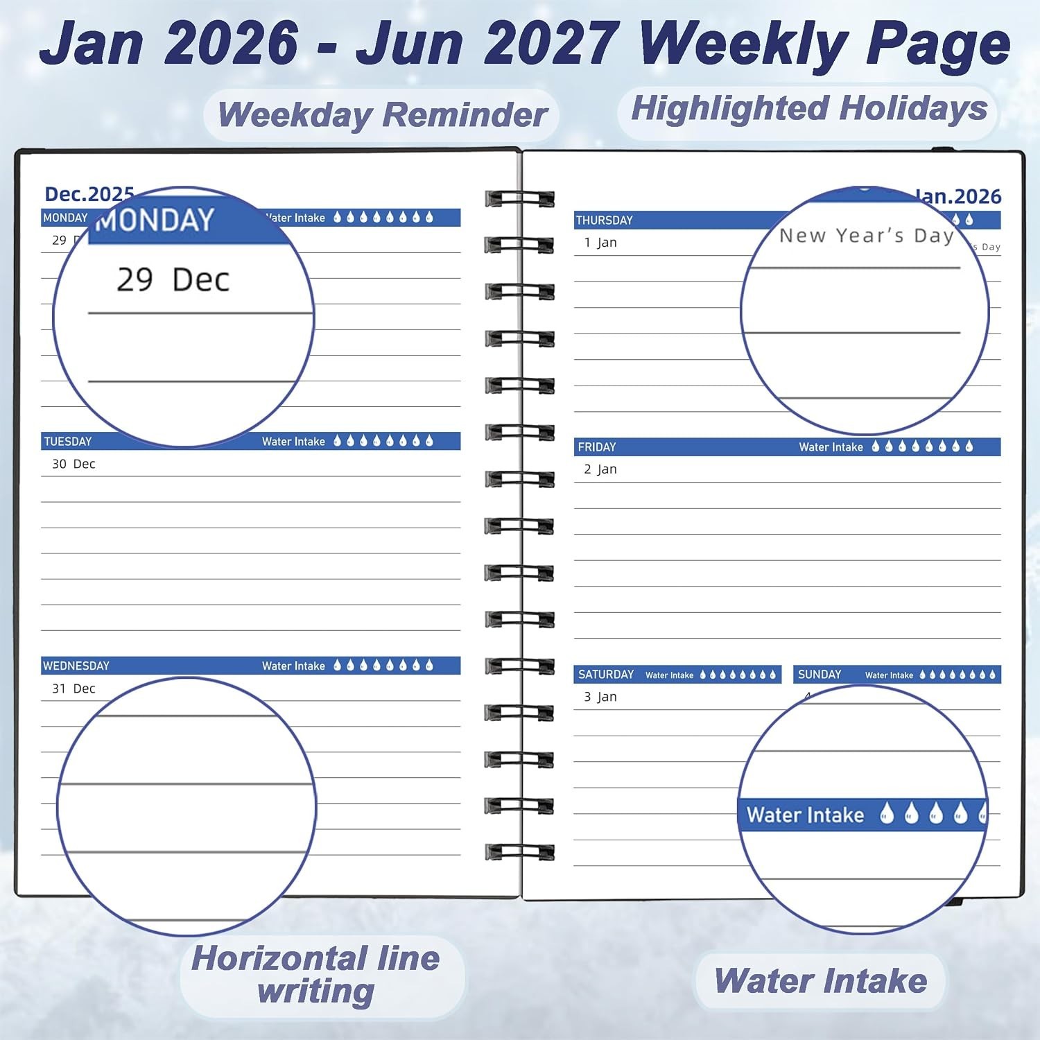 Quality 2026-2027 Calendar Planner: 200 Pages for Efficient Planning