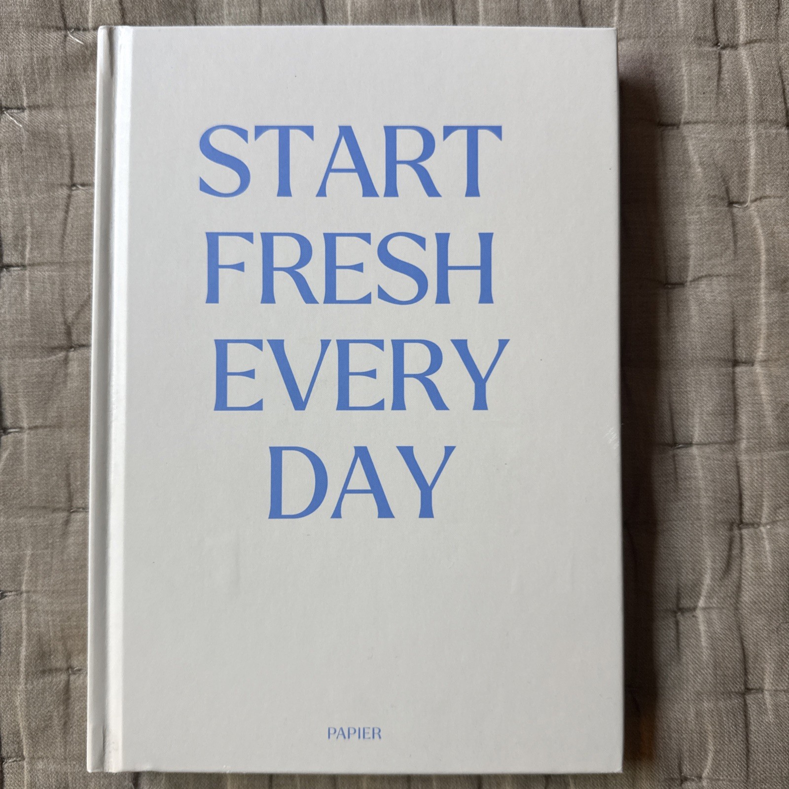Papier Start Fresh Every Day Productivity Planner Hardcover 192 Pages Organizer￼