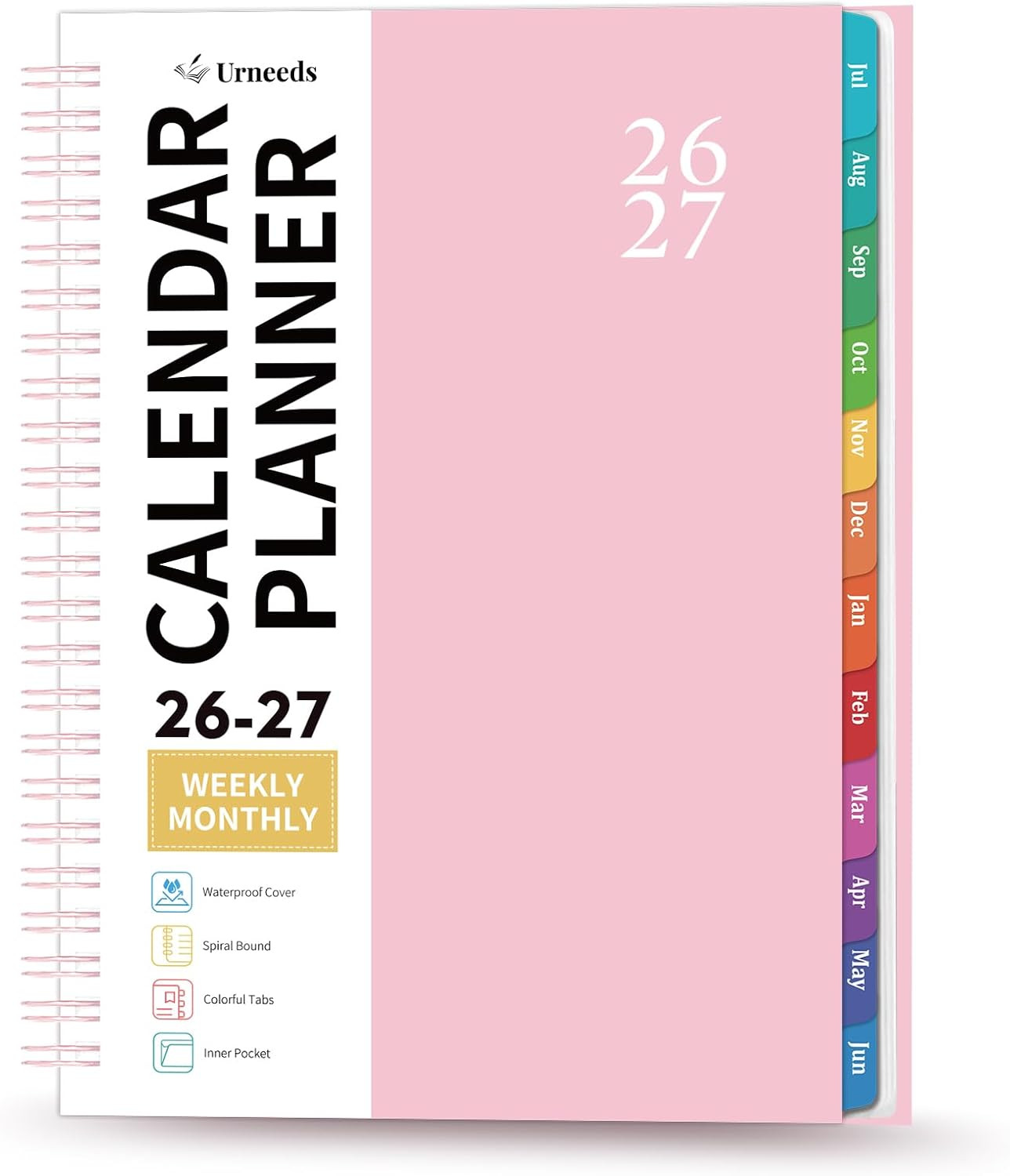Planner 2026-2027 – Weekly and Monthly Planner 2026-2027, Jul.2026 – Jun.2027, A