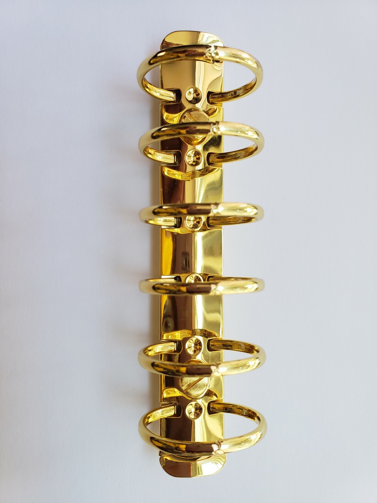 30mm Gold Pocket Rings Screws A7 Binder Mechanism Planner 6 Rings Chunky Agenda