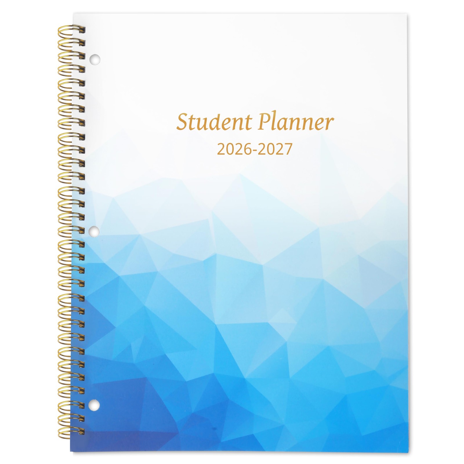 Student Planner 2026-2027 Monthly & Weekly School 8.2 X 10.7 inches, Blue