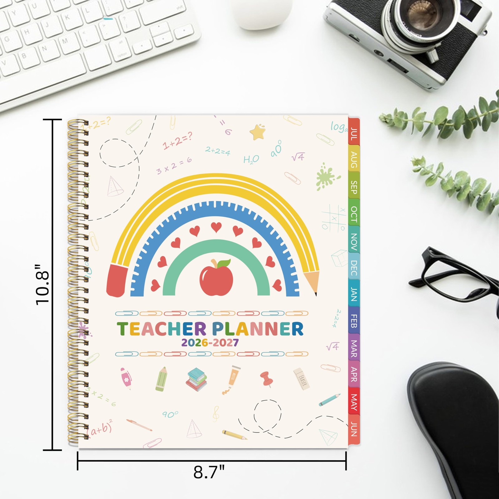 Teacher Planner 2026-2027 – Teacher Planner 2026-2027 Academic Year, July 202…