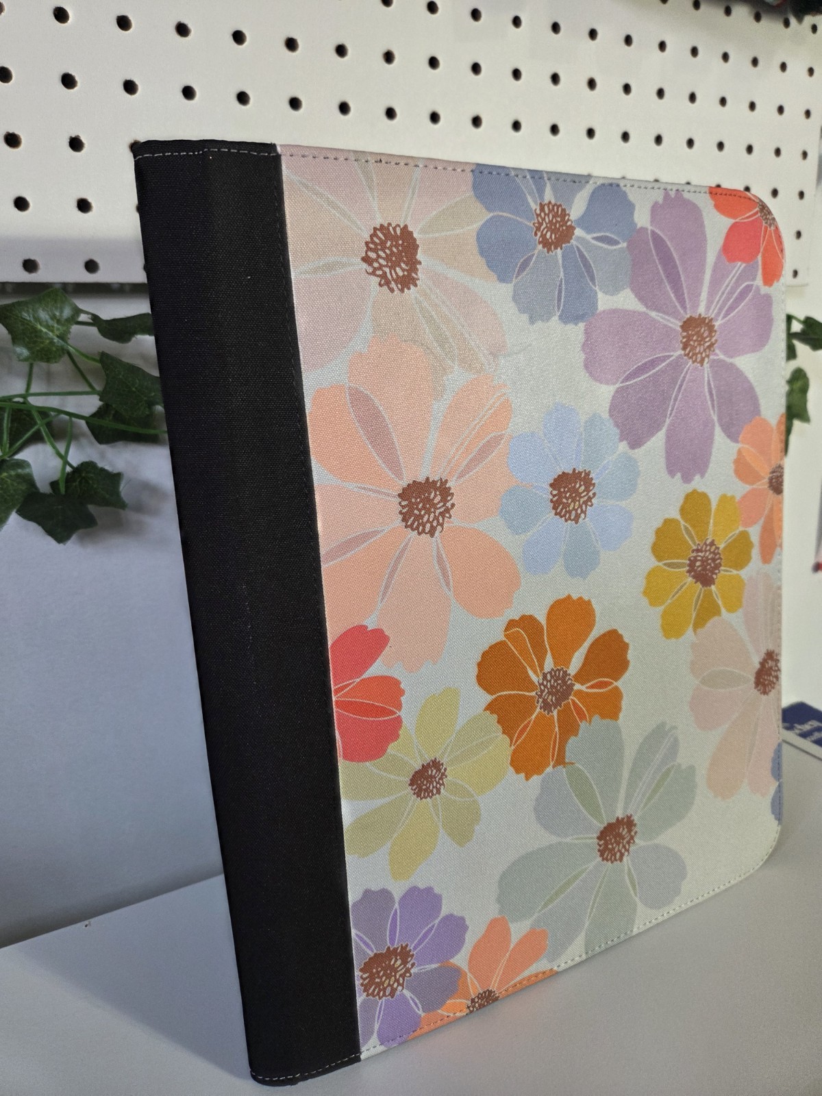 Erin Condren Standing Folio Colorful Cosmos premiun Zip Folio New