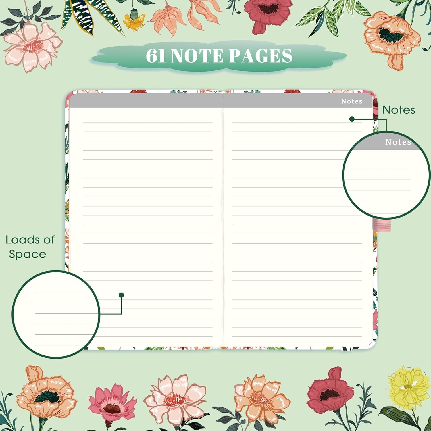 2026-2029 Pocket Calendar Planner Compact Long Term 3 Schedule