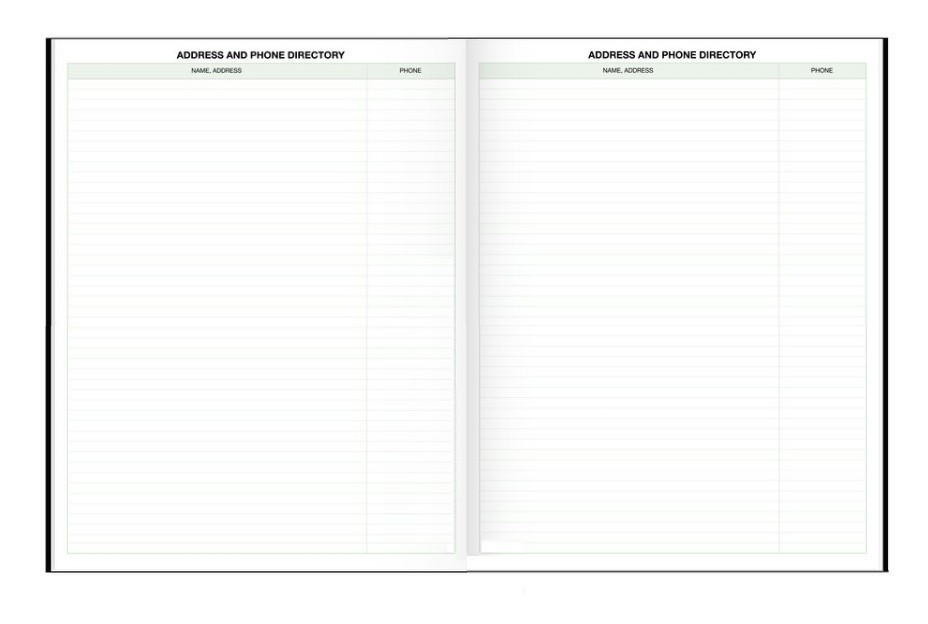 NEW! Day-Timer GREAT 2026 Monthly Planner Notebook, Black, Large, 8 1/2″ x 11″