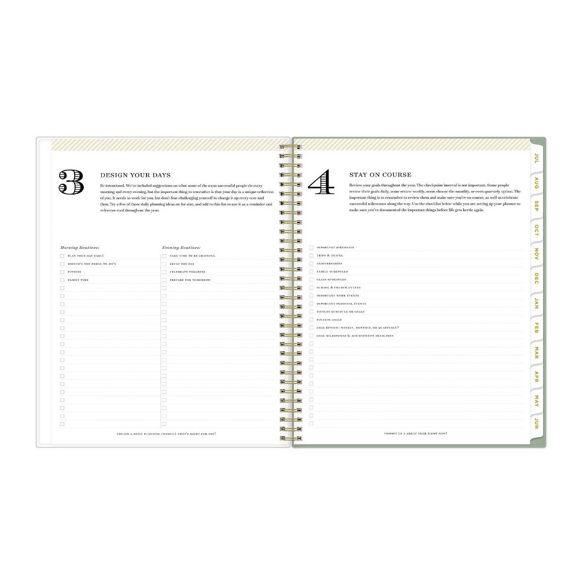 Day Designer 8.5″x11″ 2026-2027 Planner Pemberley Light Sage Weekly/Monthly