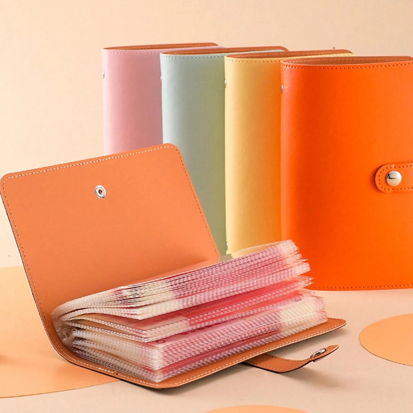 Money Saving Binder 100Pc Envelope Budget Challenge Planer Pouch Money Save Book
