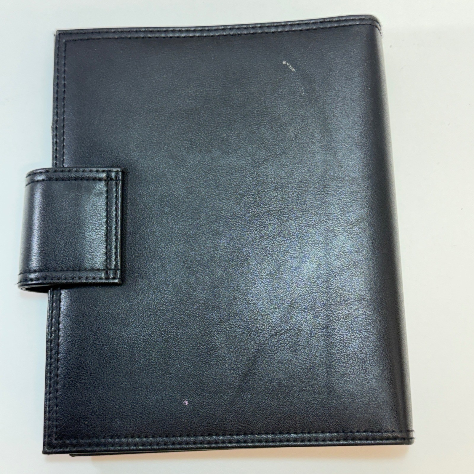 Day-Timer Personal Organizer Desk Size Black Planner 7-Ring Binder Navigator