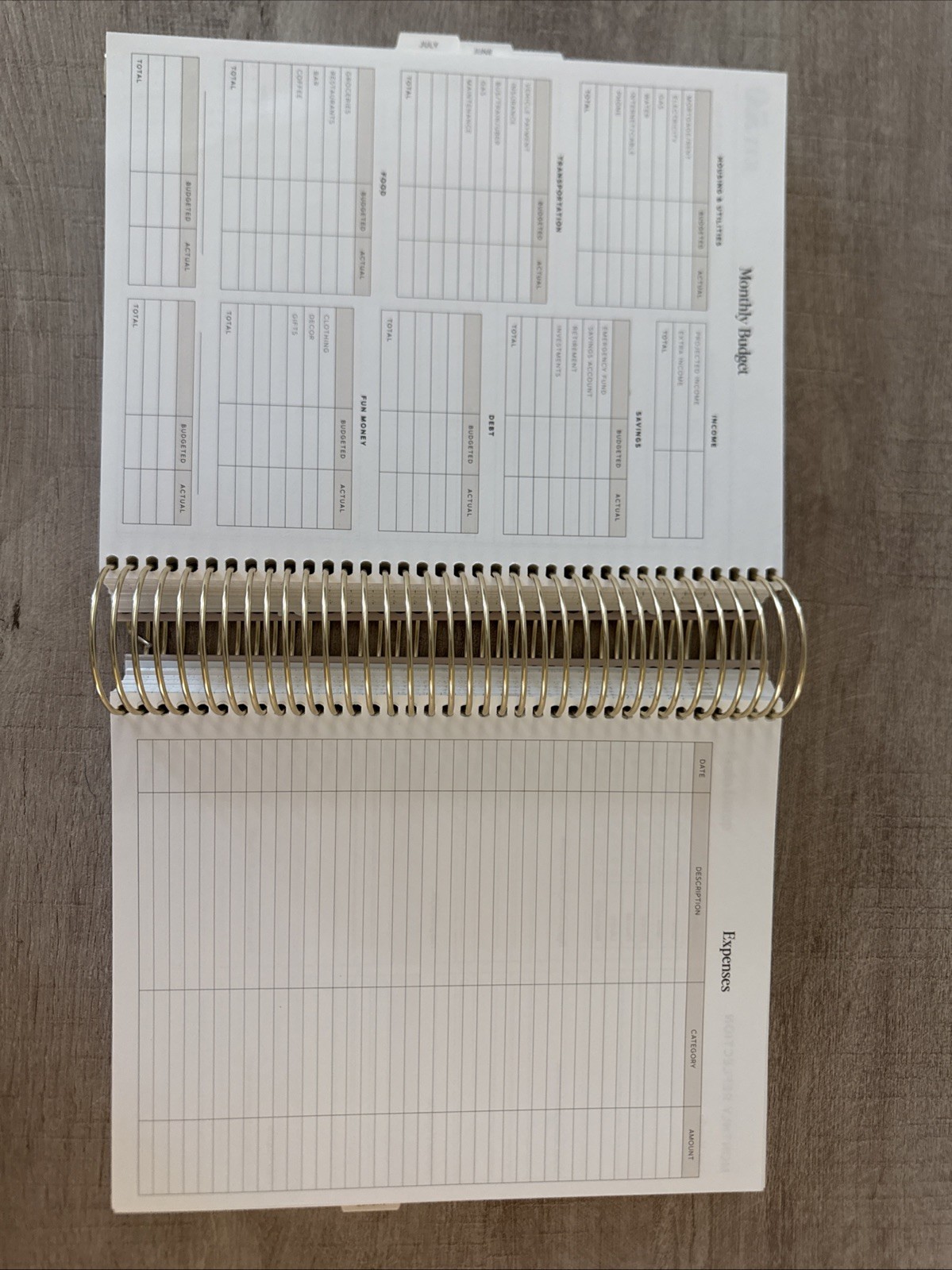 The Dailee 2026 Daily Weekly Monthly Planner Spiral Calendar Year 2026 7×9 READ