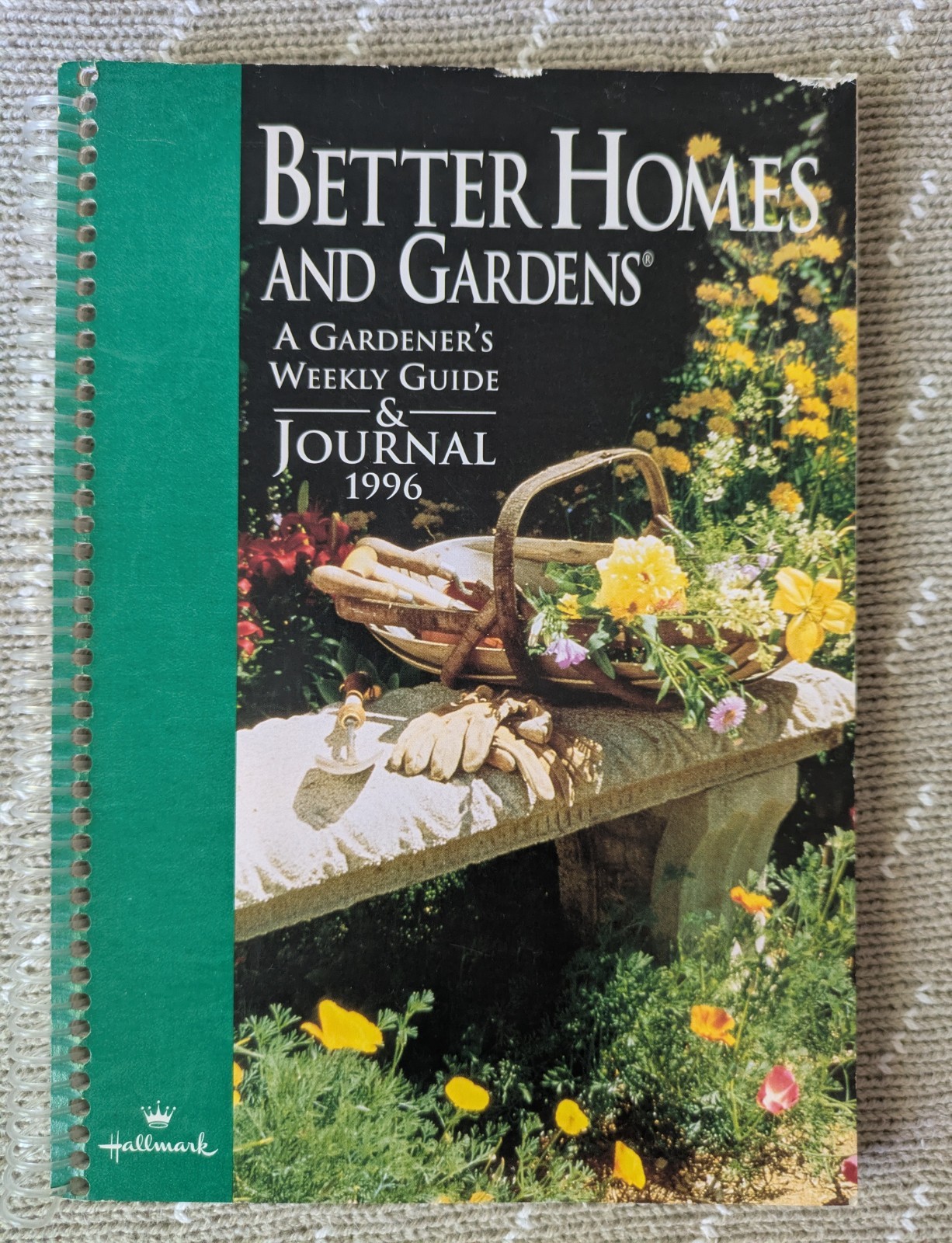 Hallmark Better Homes and Gardens A Gardener’s Weekly Guide & Journal 1996