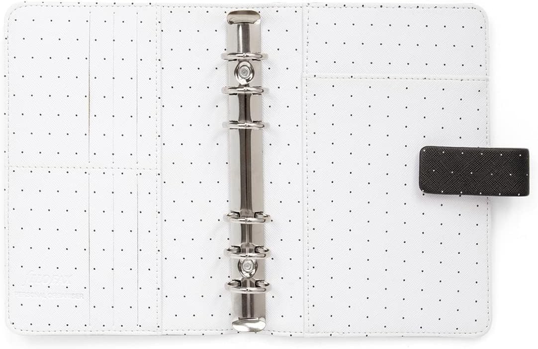 Filofax Personal Moonlight Organiser – black