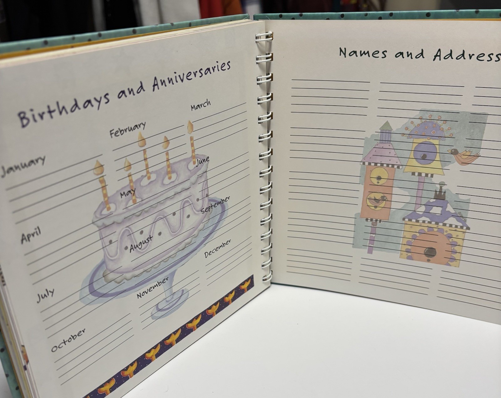 NEW “A Daily Agenda” by Michelle Allen, undated 52 week planner