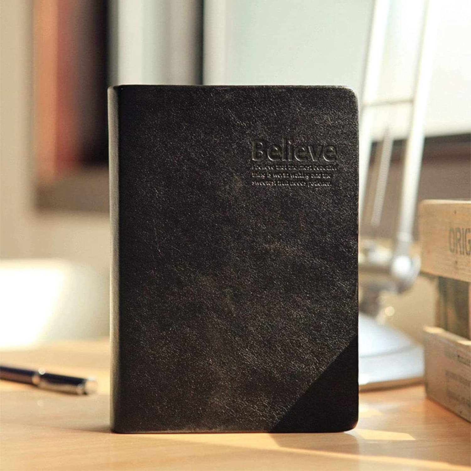Thick Lined Journal Notebook 720 Pages Leather Journals for Writing B6 Soft Cove