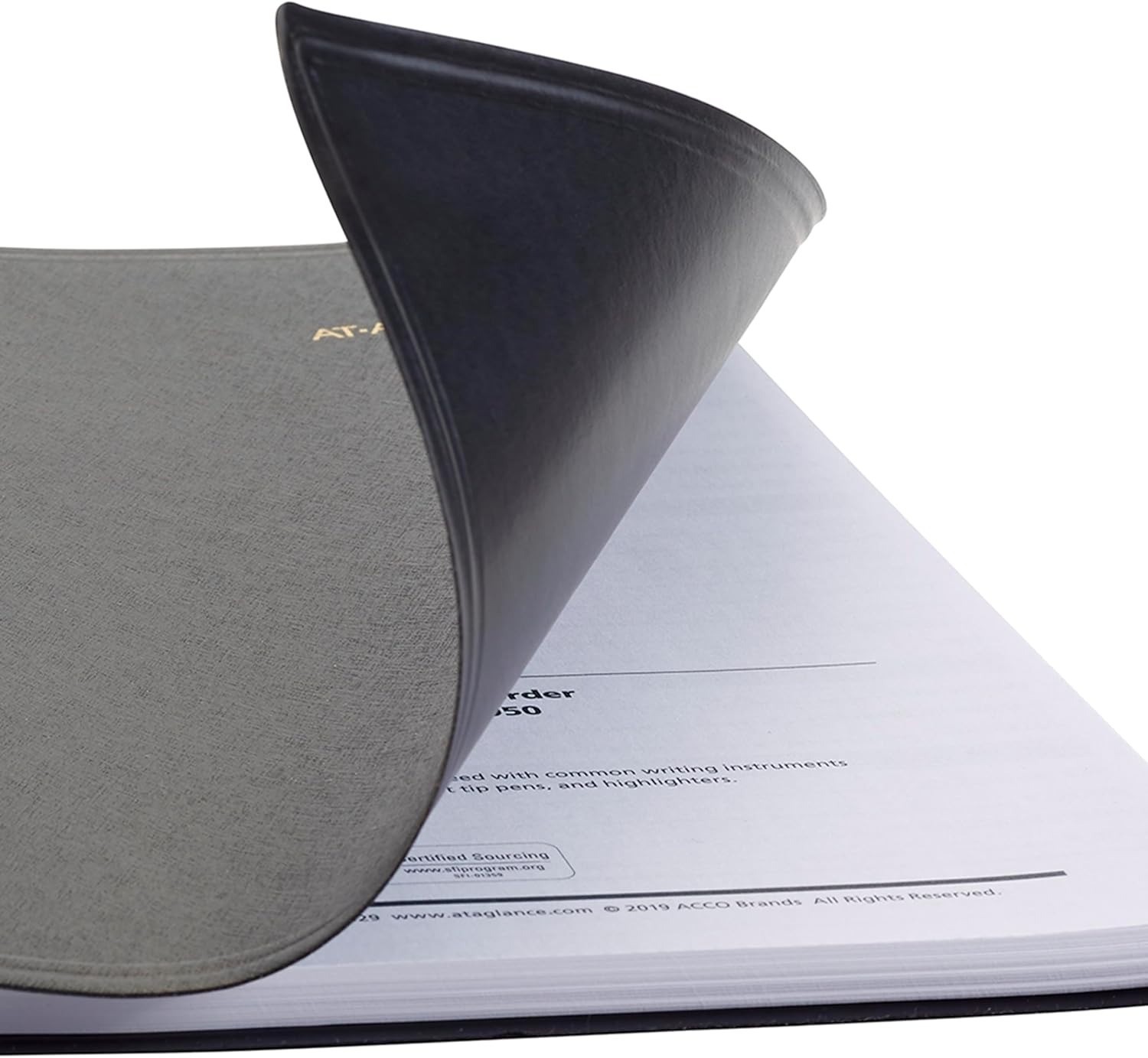 AT-A-GLANCE 2026 Appointment Book Daily Planner, 8-1/2″ x 11″ Black (7021405)