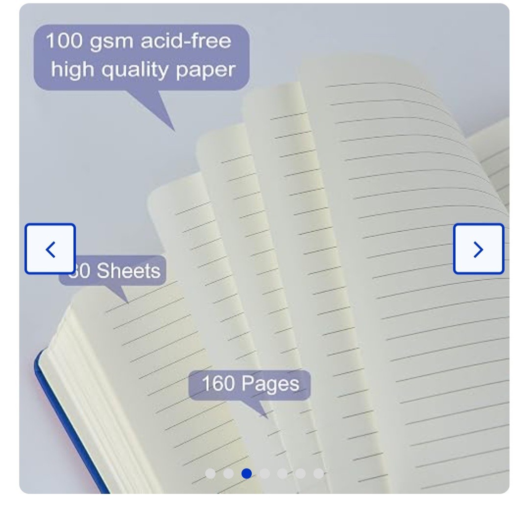 Lined Journal Notebook, (Gray), 160 Pages, Medium 5.5 inch x 8.3 inch 14x21cm